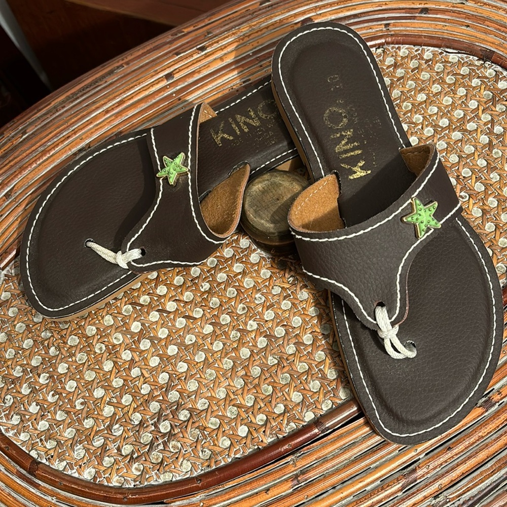 “KINO” KEY WEST , WOMENS SIZE 10 , BROWN